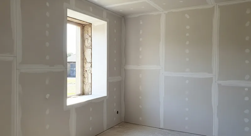 Doublage isolant des murs d'une maison de brique au faubourg Saint-Acheul à Amiens